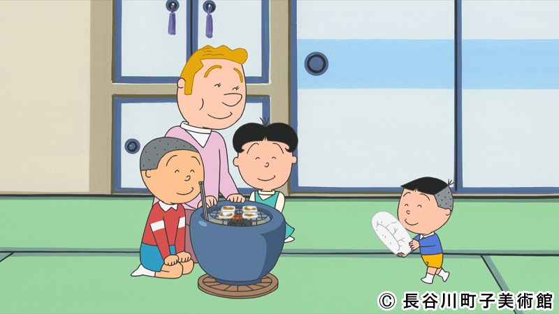 「サザエさん お正月スペシャル」の「七草と外交問題」より。