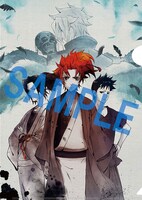 「PEACE MAKER 鐵 ～想道～」前売り券に付属するクリアファイルの1種。