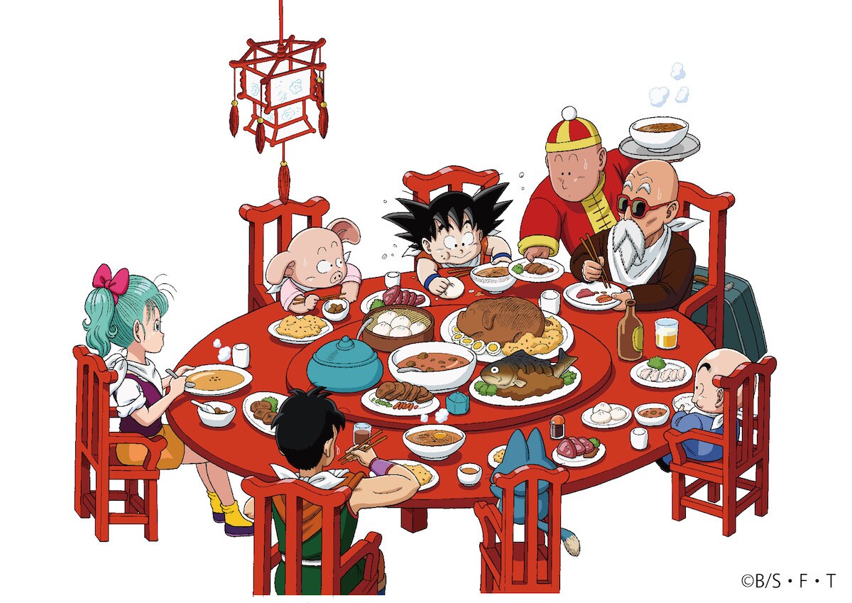 ドラゴンボールカフェ＆ダイナーのビジュアル。