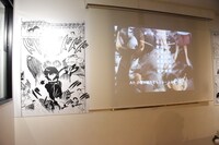 「らんま1/2カフェ」の様子。