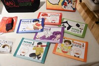 販売されるグッズ。