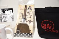 販売されるグッズ。