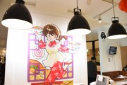 「らんま1/2カフェ」の入り口。