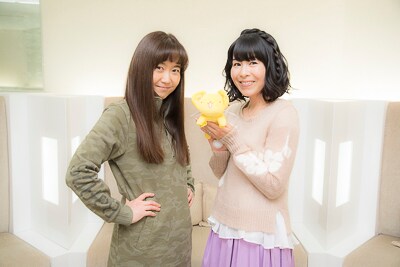 左からくまいもとこ、丹下桜。