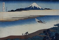 葛飾北斎「冨嶽三十六景 武州玉川」（すみだ北斎美術館蔵）