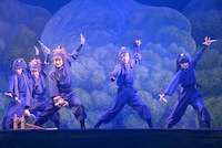 「ミュージカル『忍たま乱太郎』第9弾～忍術学園陥落！夢のまた夢!?～」公開ゲネプロより。