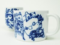 「汎用型マグカップ」と「湯呑み（青）」。