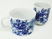 「汎用型マグカップ」と「湯呑み（青）」。