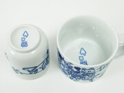 「汎用型マグカップ」と「湯呑み（青）」。