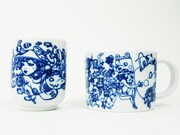 「汎用型マグカップ」と「湯呑み（青）」。