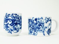 「汎用型マグカップ」と「湯呑み（青）」。