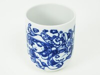 「湯呑み（青）」