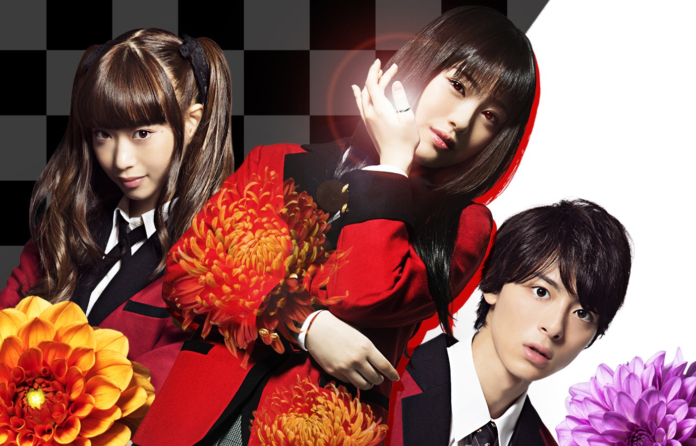 ドラマ「賭ケグルイ」メインビジュアル（撮影：稲垣雄治）