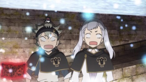 「ブラッククローバー」第14話の場面カット。