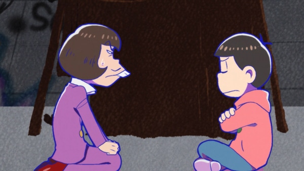「d松さん」第1話「おそ松×イヤミ」より。
