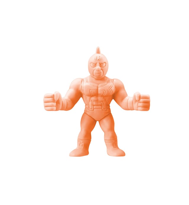 ペールオレンジバージョンのキン肉マン。