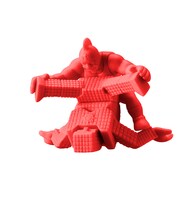 赤バージョンのキン肉ドライバー。