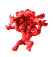 赤バージョンのキン肉バスター。