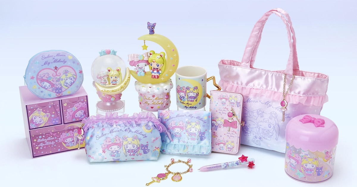 セーラームーン×マイメロ、コラボグッズ第2弾にライトやスノーグローブ 