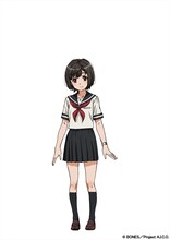 橘アイコ（CV.白石晴香）キャラクタービジュアル。