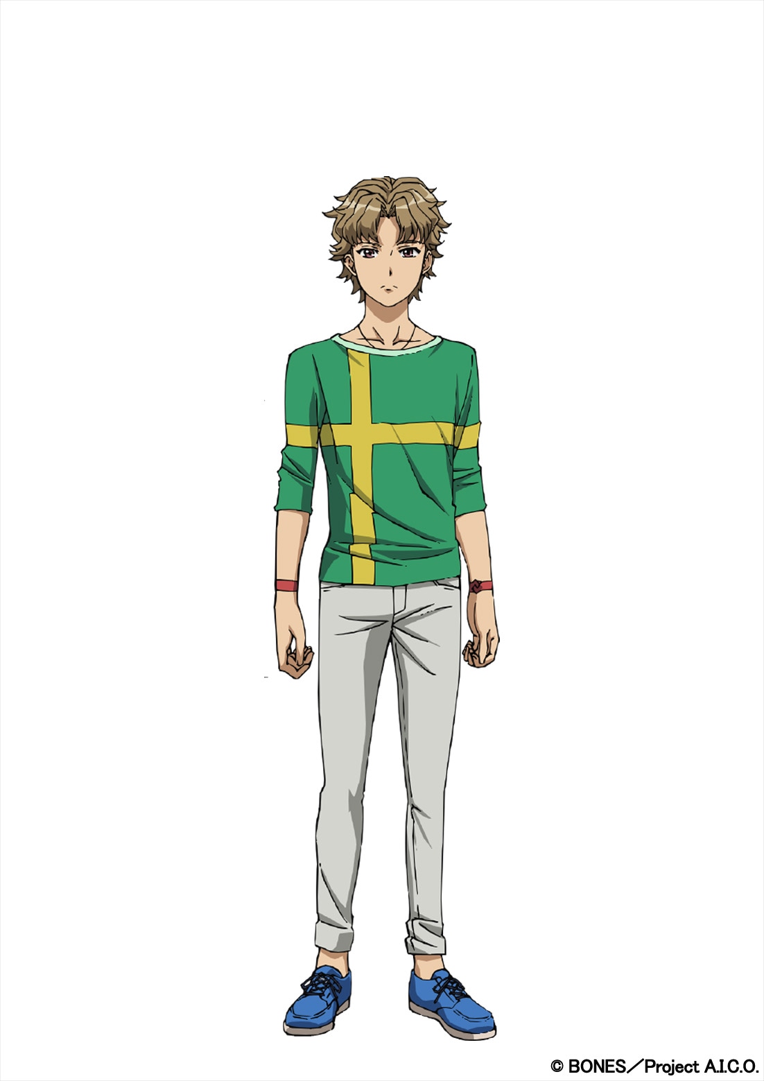 水瀬一樹（CV.村田太志）キャラクタービジュアル。