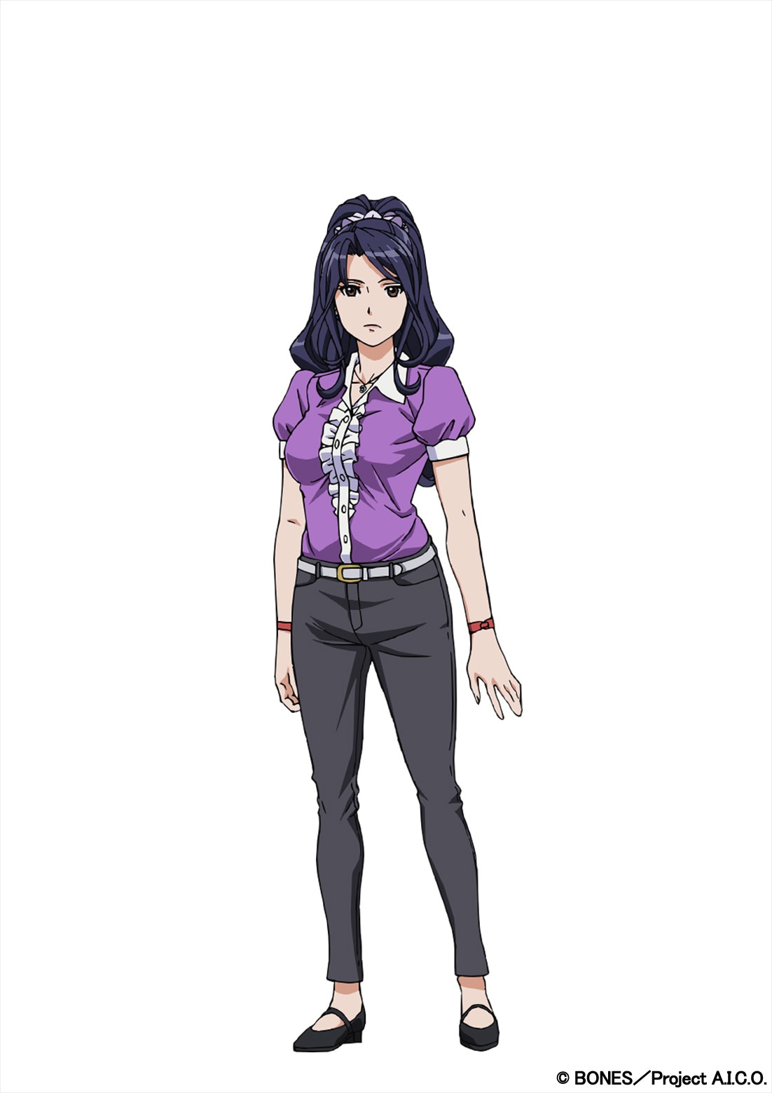 芹遙香（CV.名塚佳織）キャラクタービジュアル。