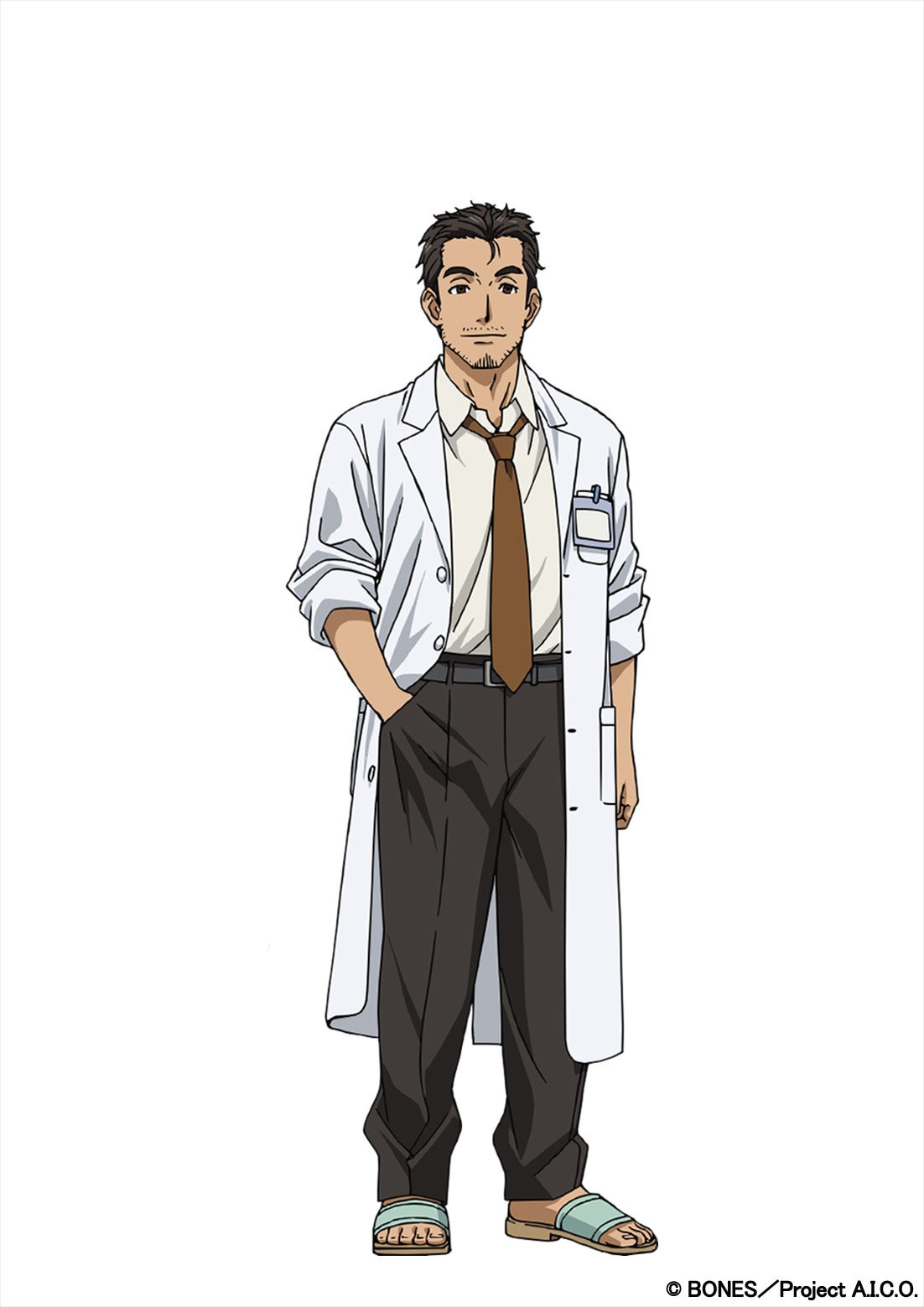 黒瀬進（CV.大川透）キャラクタービジュアル。