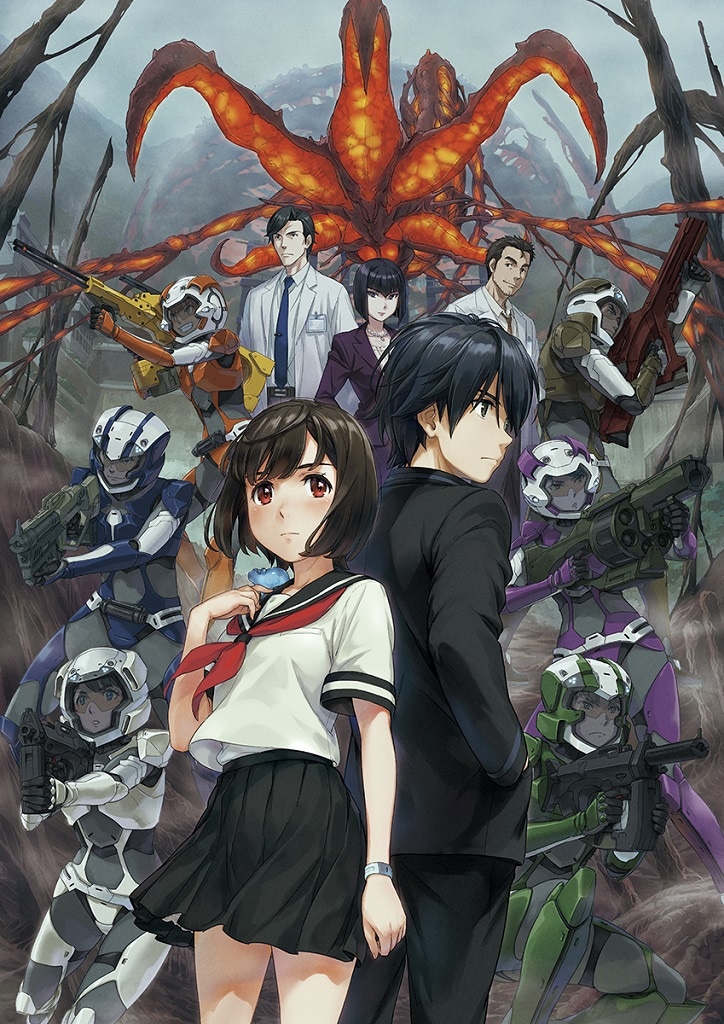 鳴子ハナハルによる「A.I.C.O. Incarnation」新キービジュアル。