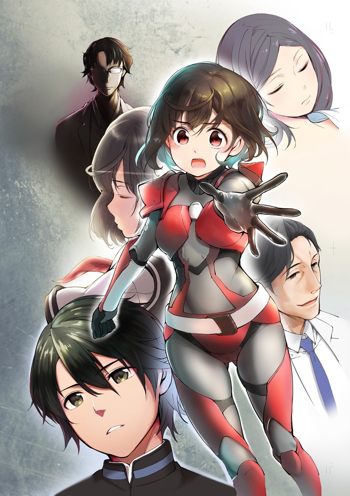 月刊少年シリウスにて連載中のコミカライズ版イラスト。