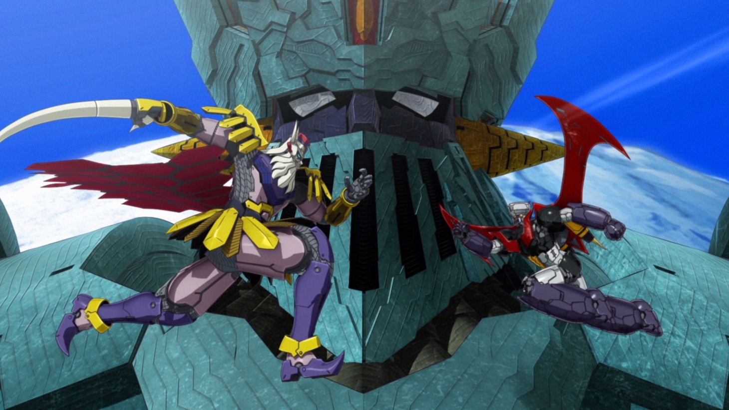 「劇場版 マジンガーZ ／ INFINITY」の場面カット。