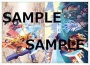 「二本松兄妹と木造渓谷の冒険」とらのあな特典のクリアファイル。