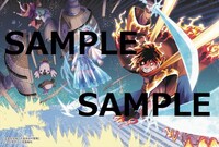 「二本松兄妹と木造渓谷の冒険」COMIC ZIN特典のイラストカードその1。