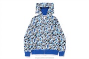 「HATTORI KUN CAMO ZIP HOODIE」