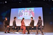 ドラマ「海月姫」第1話完成披露試写会の様子。