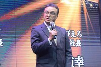 テレビ東京の川崎由紀夫アニメ局長。