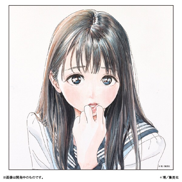 「明日ちゃんのセーラー服」キャンバスアート