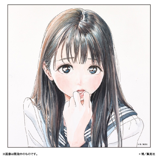 「明日ちゃんのセーラー服」キャンバスアート