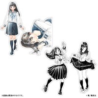 「明日ちゃんのセーラー服」ステッカー（Aタイプ、Bタイプ）