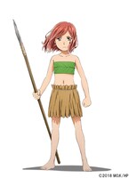 小澤亜李が演じるマオ。