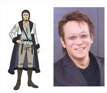 ロータス・フーモルト役を演じる堀内賢雄。