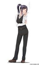 日笠陽子が演じる詩子。