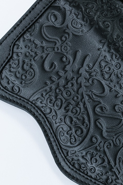 アニメ「ジョーカー・ゲーム」モデルの長財布。