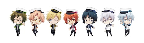 IDOLiSH7のちびキャライラスト。