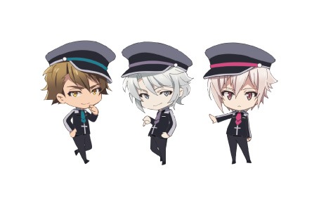 TRIGGERのちびキャライラスト。