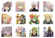 LINEスタンプ「Fate/Apocrypha」より。