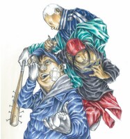 「ギャングース」イラスト