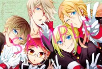 「王室教師ハイネ」リバーシブル下敷き (c)Higasa Akai/SQUARE ENIX