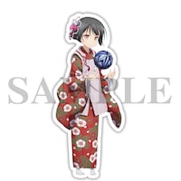 プレゼント企画で使用されるキャラクタースタンディ。