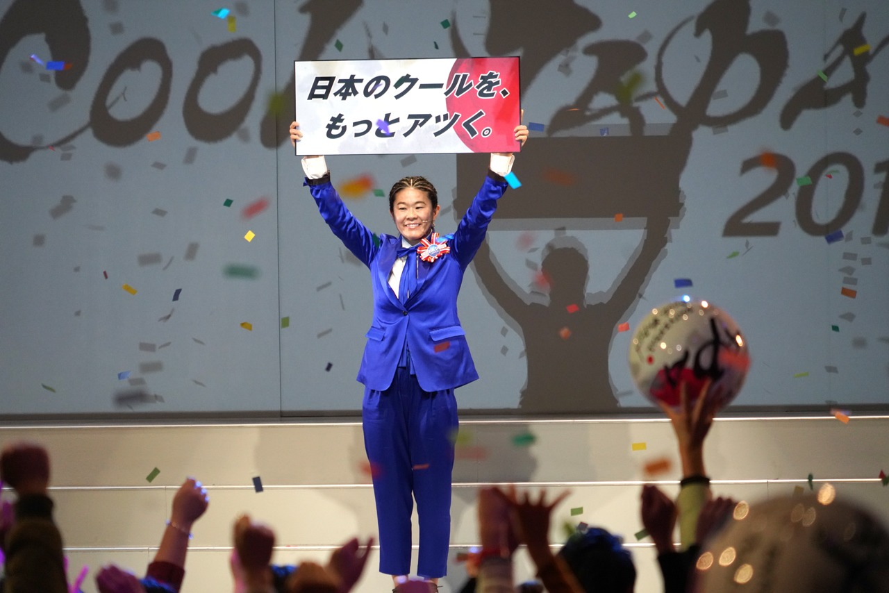 オープニングセレモニーに登壇した澤穂希。