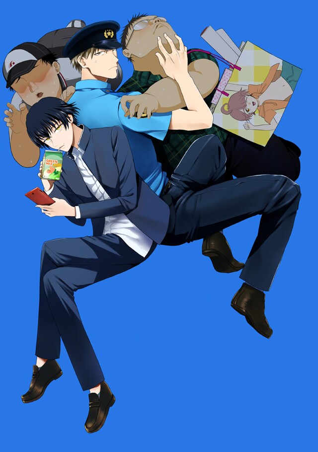 1月17日から23日に登録された作品で、アクセス上位だった「勝手にヒーローやってます。」のビジュアル。